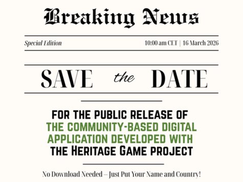 Публично представяне на дигиталното геймифицирано приложение по проект Heritage Game